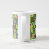 Tropisches Fruchtmuster Jumbo-Tasse (Rückseite)