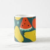 Tropisches Fruchtmuster Kaffeetasse (Mittel)