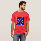 Tropisches Fruchtmuster mit Neonfarben T-Shirt (Vorne ganz)