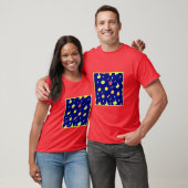 Tropisches Fruchtmuster mit Neonfarben T-Shirt (Unisex)