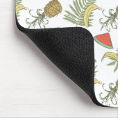 Tropisches Fruchtmuster Mousepad (Ecke)