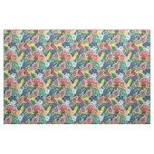 Tropisches Fruchtmuster | Nahtloses Sommer Botanic Stoff (Fat Quarter (45,7 x 55,9 cm))