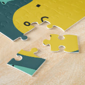 Tropisches Fruchtmuster Puzzle (Seite)