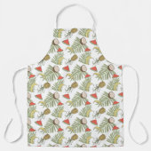Tropisches Fruchtmuster Schürze (Vorderseite)