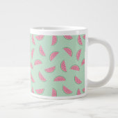 Tropisches Fruchtpaint Spritzer Muster Jumbo-Tasse (Rechts)