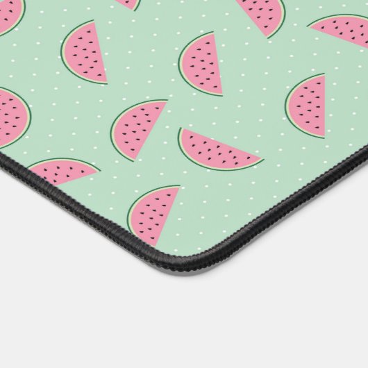 Tropisches Fruchtpaint Spritzer Muster Schreibtischunterlage (Ecke)