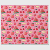 Tropisches Fruchtumhüllungspapier Geschenkpapier (Flach)