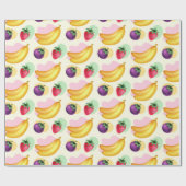 Tropisches Fruchtumhüllungspapier Geschenkpapier (Flach)