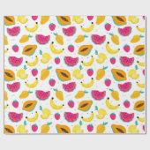 Tropisches Fruchtumhüllungspapier Geschenkpapier (Flach)