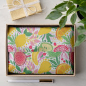 Tropisches Fruchtwasser Sommermuster Seidenpapier (Geschenk)