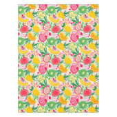 Tropisches Fruchtwasser Sommermuster Tischdecke (Vorderseite)