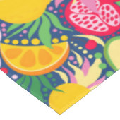 Tropisches Fruchtwasser Sommermuster Tischdecke (Schrägansicht)
