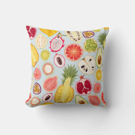 Tropisches Fruchtwurfkissen Kissen