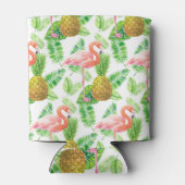 tropisches Gartenwassermuster Dosenkühler (Rückseite)