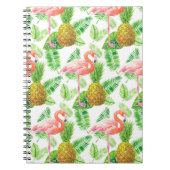 tropisches Gartenwassermuster Notizblock (Vorderseite)