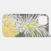 Tropisches gelbes Pinneapple Case-Mate iPhone Hülle (Rückseite (Horizontal))