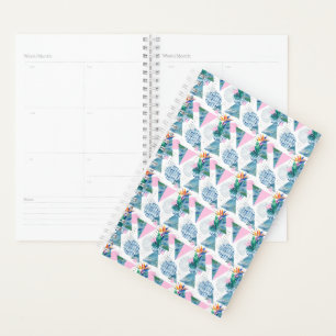 tropisches geometrisches Muster Planer