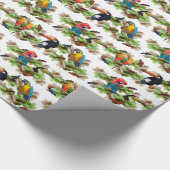 Tropisches Geschenkpapier (Ecke)
