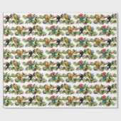 Tropisches Geschenkpapier (Flach)