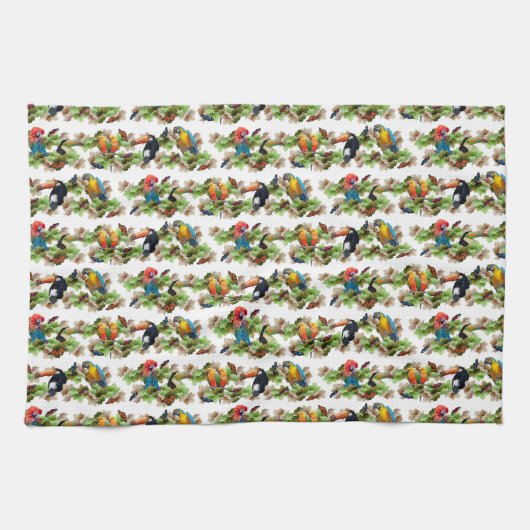 Tropisches Geschirrtuch (Horizontal)