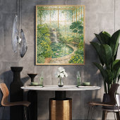 Tropisches Gewächshaus | Botanischer Konservator Poster