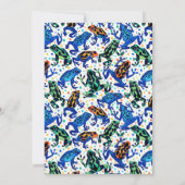 Tropisches Gift Dart Frog Einladung zum Geburtstag (Rückseite)