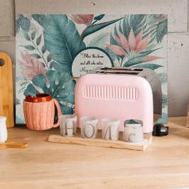 Tropisches Glas Schneidebrett