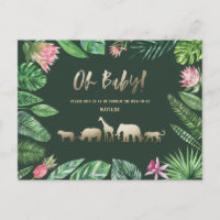 Tropisches Gold, modern farbenfroh