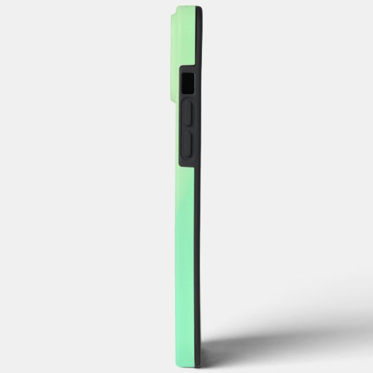 Tropisches Gradient Ombre Green Yellow Business Case-Mate iPhone Hülle (Rückseite / Links)