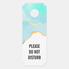 Tropisches Grün darf nicht an der Goldgrenze gestö Türanhänger