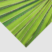Tropisches Grün Seidenpapier (Detail)