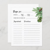 Tropisches grünes botanisches Brautparty (Vorne/Hinten)