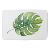 Tropisches grünes Leaf Badematte (Vorderseite)