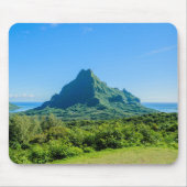 Tropisches grünes Moorea mousepad (Vorne)