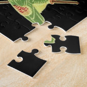 Tropisches grünes Parakeet Thunder_Cove Puzzle (Seite)