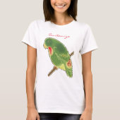 Tropisches grünes Parakeet Thunder_Cove T-Shirt (Vorderseite)