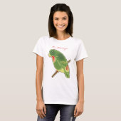 Tropisches grünes Parakeet Thunder_Cove T-Shirt (Vorne ganz)