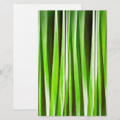 Tropisches grünes Riverweed Briefpapier (Vorne/Hinten)
