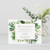 Tropisches grünes Wasserfarben Monstera-Blätter (Stehend Vorderseite)