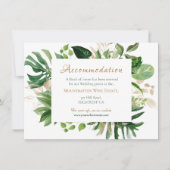 Tropisches grünes Wasserfarben Monstera-Blätter (Vorderseite)