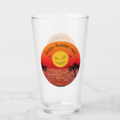 Tropisches Halloween Glas (Vorderseite)