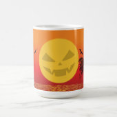 Tropisches Halloween Kaffeetasse (Mittel)