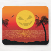 Tropisches Halloween Mousepad (Vorne)