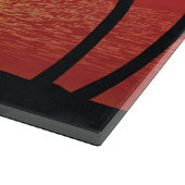 Tropisches Halloween Schneidebrett (Ecke)