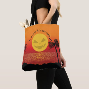 Tropisches Halloween Tasche
