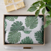 Tropisches handgemaltes Schweizer Seidenpapier (Geschenk)