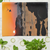 Tropisches Handtuch (Gefaltet)