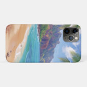 Tropisches Hawaii Case-Mate iPhone Hülle (Rückseite (Horizontal))