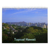 Tropisches Hawaii Kalender (Titelbild)