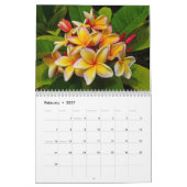 Tropisches Hawaii Kalender (Feb 2027)
